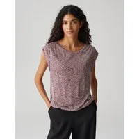 OPUS Print-Shirt STRUKI MINIMAL Regular aus ECOVERO™ Viskose
