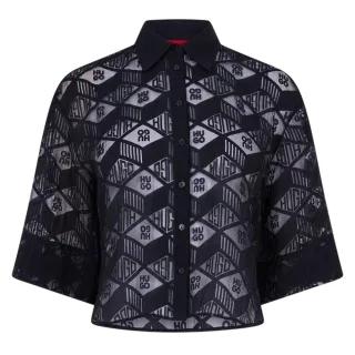 Hugo - "Ephraima" Bluse für Damen, Langärmlig (Schwarz)