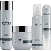 System Professional Haarpflege-Set System Professional Volumize Set Shampoo + Maske + Emulsion + Aerolift, 4-tlg., reichhaltig