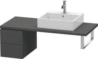 Duravit L-Cube Unterschrank für Konsole Graphit Matt 320x547x400 mm - LC583504949 LC583504949