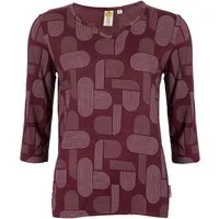 ROADSIGN australia Langarmshirt Contour (1, 1-tlg., 1) 3/4 Arm Shirt aus Viskose mit Alloverprint