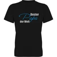 G-graphics T-Shirt Bester Papa der Welt Herren T-Shirt mit Frontprint-Motiv für den besten Papa zum Vatertag