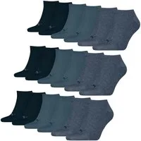 PUMA Sneakersocken Soft Cotton (9-Paar) mit Cat-Logo und PUMA-Schriftzug