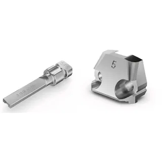 Fein Stempel und Matrize im Set bis 5,0 mm Stahlblech (400 N/mm²) - 31309141010