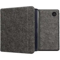 kwmobile E-Reader-Hülle Hülle für Kobo Kobo Libra Colour / Tolino Vision Color, Filz Stoff eReader Schutzhülle - Flip Cover Case