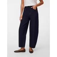 Vero Moda Weite Jeans VMBILLIE HR BARREL ANK JEANS LI3191 NOOS Baumwolle, high waist, barrel fit