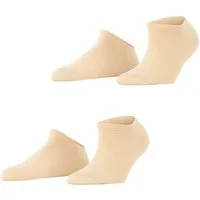 Esprit Sneakersocken Uni (2 Paar) verstärkt, knöchelfrei und aus weichem Material Baumwolle