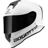 Bogotto Motorradhelm H151 Solid Helm, vorbereitet für Pinlockscheibe,herausnehmbares Innenfutter