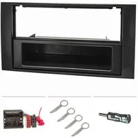 tomzz Audio Radioblende Set passt für Ford Focus 2 Fiesta C-Max S-Max Galaxy Monde Autoradio