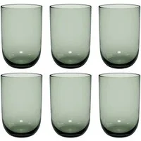 like. by Villeroy & Boch Longdrinkglas Like Glass Longdrinkbecher 385 ml 6er Set, 6-tlg., Glas