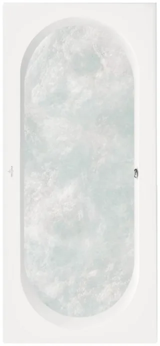 Villeroy & Boch Whirlpool O.novo, weiss, Hydropool Comfort, Technik Pos. 2, UHC190CAS2A2V01