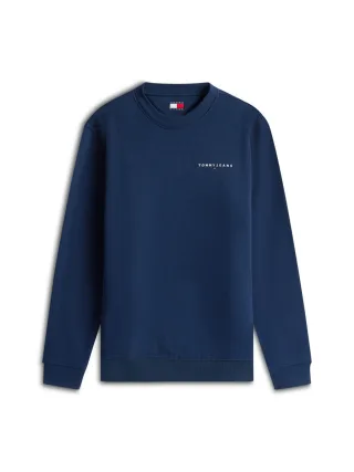 Tommy Hilfiger - Sweatshirt mit Logo-Print blau - Gr. - XL