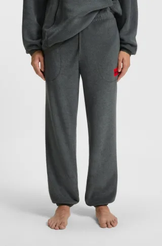 HUGO Underwear Jogginghose "Terry" Bündchen am Bein, aus Fleece, relaxed fit