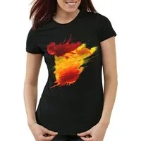 style3 T-Shirt Flagge Spanien Fußball Sport Spain WM EM Fahne