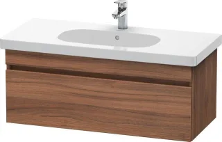 Duravit DuraStyle Waschtischunterbau wandhängend Nussbaum Matt 1000x453x398 mm - DS638507979 DS638507979