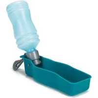 Beeztees Wasserspender Hunde Trinkflasche für unterwegs inkl. Gürtel 0.25 l