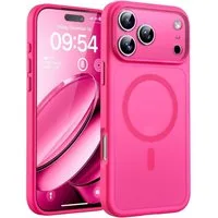 LuxusKollektion Handyhülle Hülle iPhone 17 Pro MagSafe transluzent matt rosa