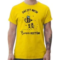 Shirtracer T-Shirt Das ist mein Bienen Kostüm I Biene Karneval & Fasching