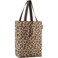 REISENTHEL® Tragetasche CITYSHOPPER, 25 Liter, Beige, Braun, Polyester, Wasserabweisend, mit Allzwecktäschchen