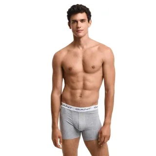 Gant - Slips für Herren, Baumwollmischung (3er-Pack) (Grau/Schwarz/Weiß)