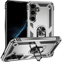 Mycotech Handyhülle Outdoor Armor Case Samsung Hülle Für Samsung Galaxy S24-Silber