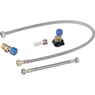 Geberit Wasseranschlussset unten zu Monolith Sanitärmodul für WC 101 cm, 131074001 131074001