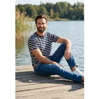 salzhaut T-Shirt DIEK - RINGEL Herren Regular Fit salzhaut T-Shirt – bequeme Qualität und nordisch klares Design