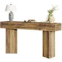 Tribesigns Konsolentisch 160 cm, Schmaler Langer Sofatisch Hinter Sofa, Eingangs Tisch Für Flur
