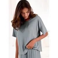 Vivance Dreams by Lascana T-Shirt in weicher Rippqualität