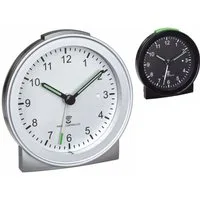 TFA Dostmann Funkwecker analoger Wecker TFA 60.1517 mit geräuscharmem Sweep-Uhrwerk