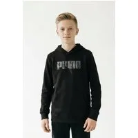 PUMA Kapuzensweatshirt ESS LOGO LAB STORY 2 HOODIE TR B für Jugendliche, mit Kapuze, mit Kängurutasche, Regular Fit