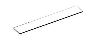 Keuco Glasabl. Ersatzteil SPS 90110 454x80x6mm, 90110000035 90110000035