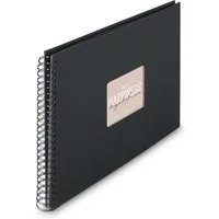 Hama Fotoalbum "Fine Art", 36x32 cm, 50 schwarze Seiten, New Bla