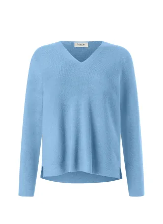 MAERZ Muenchen - Pullover V-Ausschnitt 1/1 Arm endless sky