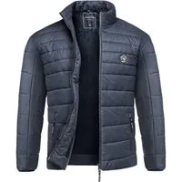 Amaci&Sons Steppjacke REVERE Steppjacke Herren Outdoor Basic Patch Jacke