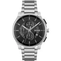 BOSS Chronograph PEAK 2.0 1514191, Quarzuhr, Armbanduhr, Herrenuhr, Edelstahlarmband, analog, Tag