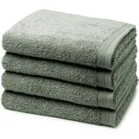 Möve Handtuch Set Superwuschel, Walkfrottee (Spar-Set, 4-St), 4 X Handtuch im Set - Baumwolle - Saugstark - Extraweiches Handtuch