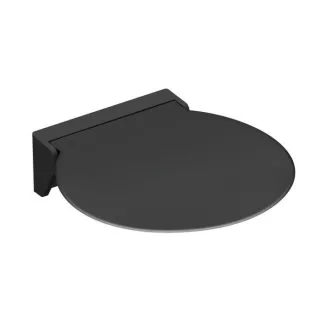 Hewi R380 Klappsitz 950.51.2219092 weiß pulverbeschichtet, 380 x 407 x 110 mm, Sitzfläche anthrazitgrau
