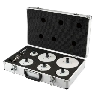 Makita EZYCHANGE Lochsägen-Set universal 8-teilig HSS-BiM 8-tlg. - Ø 51-133 mm - E-15780