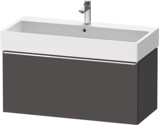 Duravit D-Neo Waschtischunterbau wandhängend Graphit Matt 984x442x440 mm - DE4274010490000 DE4274010490000