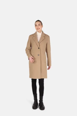 Fuchs Schmitt - Wollkurzmantel camel - Gr. - 44