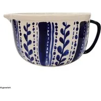 Neuetischkultur Rührschüssel Rührschüssel 2,7 Liter Landhaus, Keramik, (Stück, 1-tlg), Salatschüssel Küchenhelfer