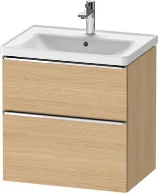 Duravit D-Neo Waschtischunterbau wandhängend Natur Eiche Matt 634x452x625 mm - DE4354010300000 DE4354010300000