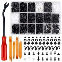 LuxusKollektion Leisten-Befestigungsclips Universal Auto Befestigung Clips Set 450 teilig Nylonclips mit