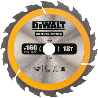 DEWALT XR EXTREME Kreissägeblatt Handkreissäge Extra schnelle Schnitte - DT1931-QZ