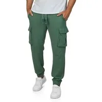 riverso Sweathose Herren Trainigshose RIVLoris Regular Fit Jogginghose mit Cargotaschen