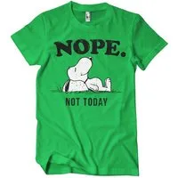 PEANUTS Worldwide LLC T-Shirt Nope Not Today T-Shirt