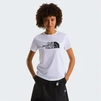 The North Face T-Shirt W EVOLUTION HALF DOME SLIM SHORT SLEEVE TEE schmaler Schnitt, kurze Ärmel, atmungsaktives Material