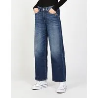 GANG Weite Jeans 94CARLOTTA weiter Fit im bodenlangen Palazzo-Style