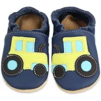 Beck Krabbelschuh Trecker Krabbelschuh (weiche, leichte, flexible Schuhe, für die allerersten Schritte) seitliche Gummizüge, weiches chromfrei gegerbtes Leder